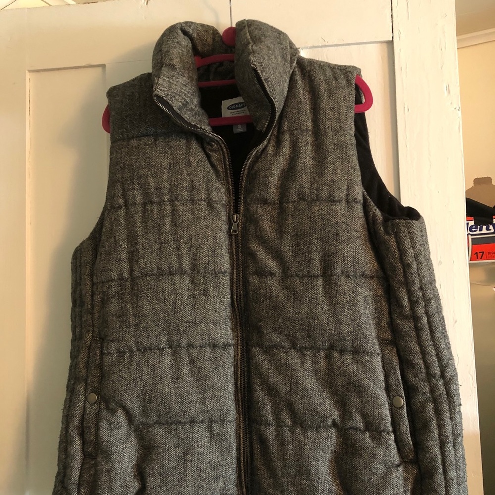 Old Navy Woolblend Puffer Vest